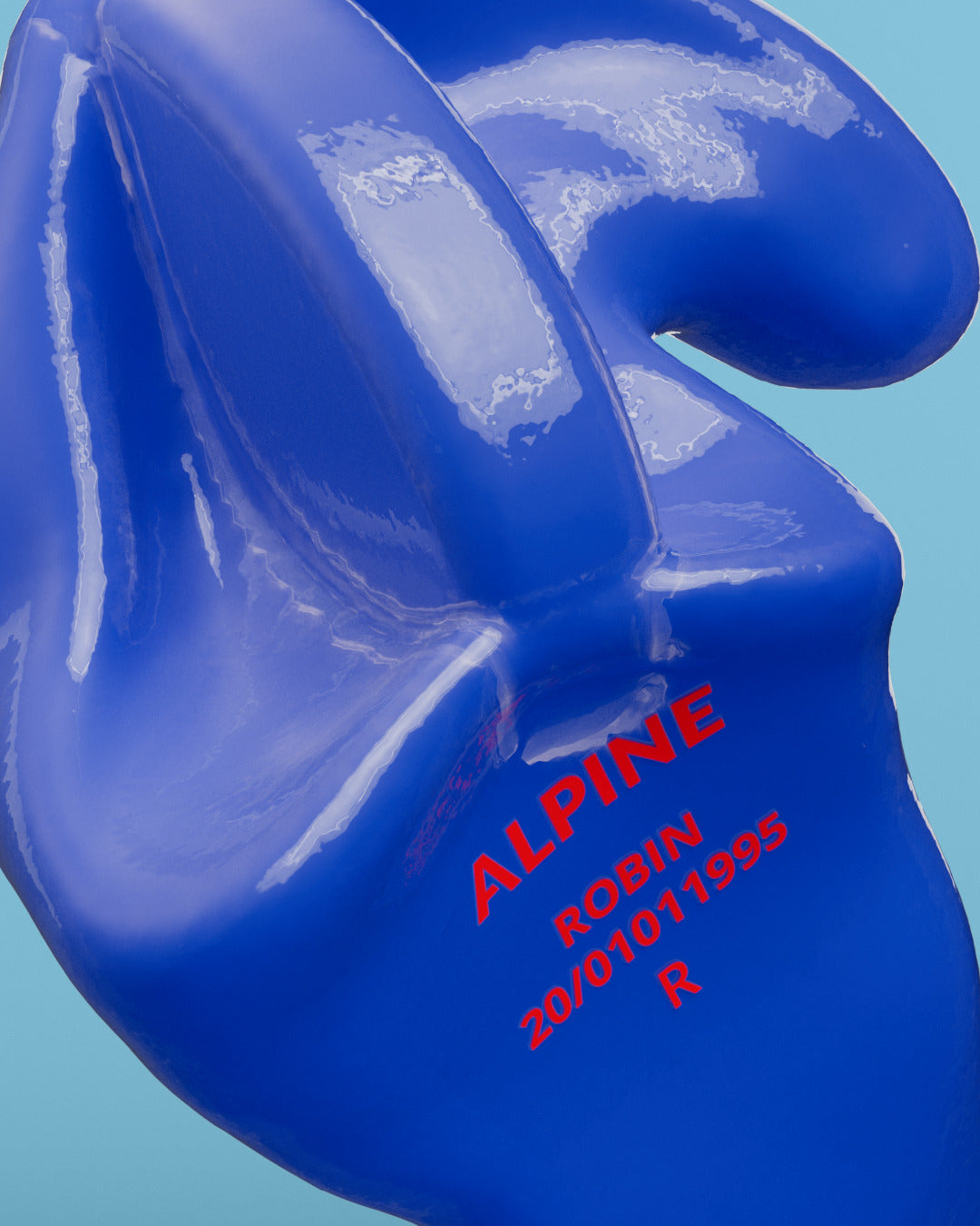 alpine swimsafe custom oordoppen productdetail neon blauw