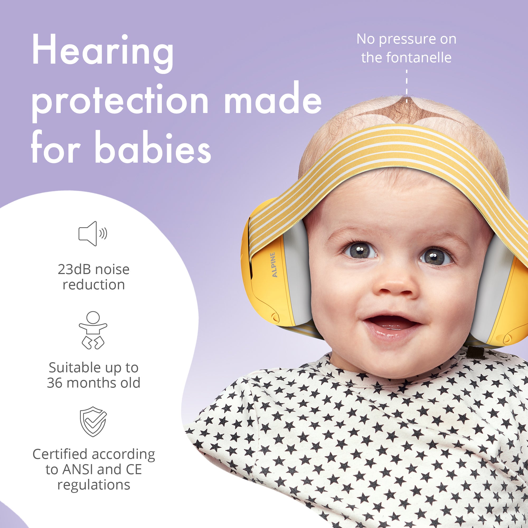 Buy Alpine Muffy Baby Hearing protection for babies