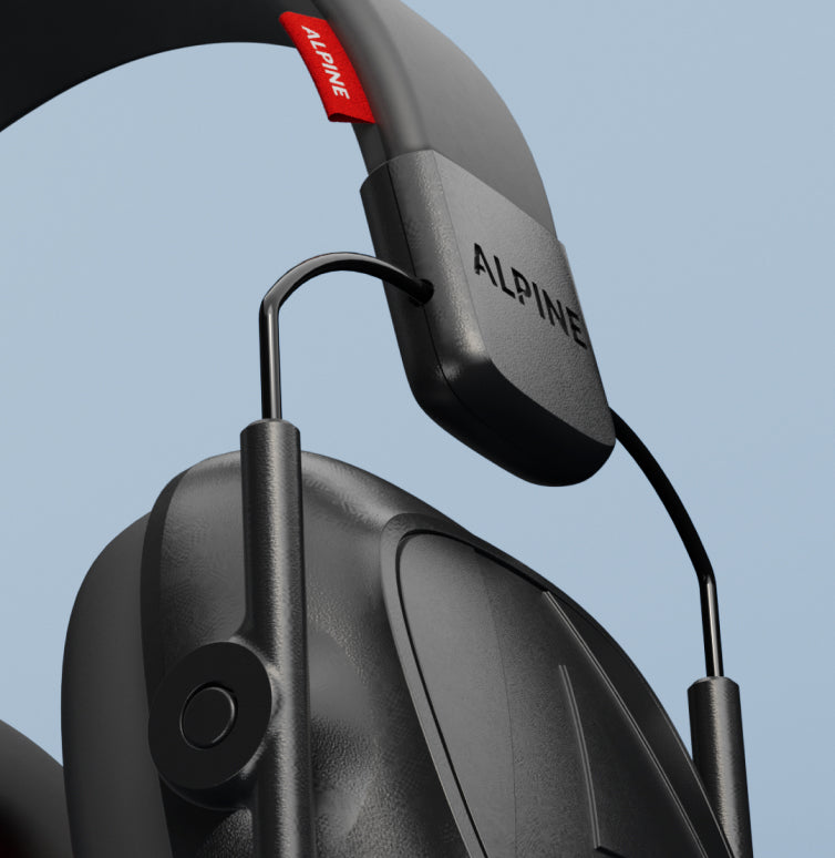 alpine defender casque anti-bruit reutilisable detail