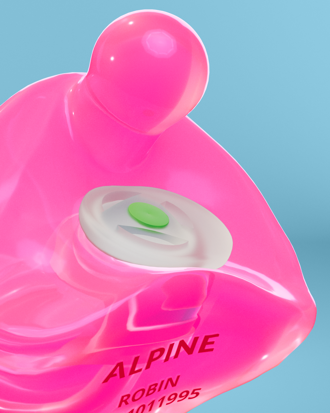 alpine motosafe custom oordoppen productdetail  transparant roze 