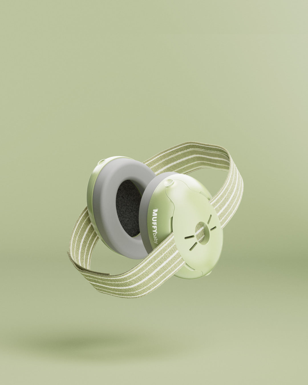 alpine muffy baby classic green earmuffs for babies