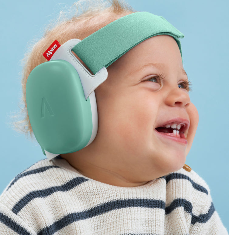 détail de l’atténuation des casques antibruit Alpine Muffy Baby Classic