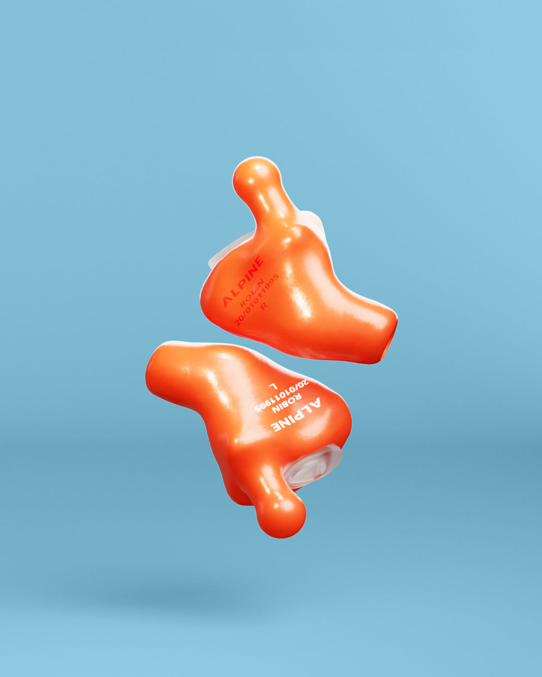 alpine musicsafe custom 4d oordoppen oranje 