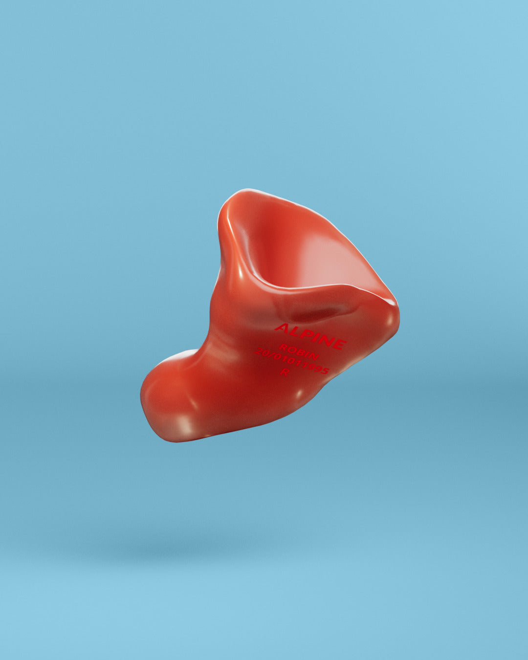 alpine sleepsoft custom 4d categorie overzicht rood 
