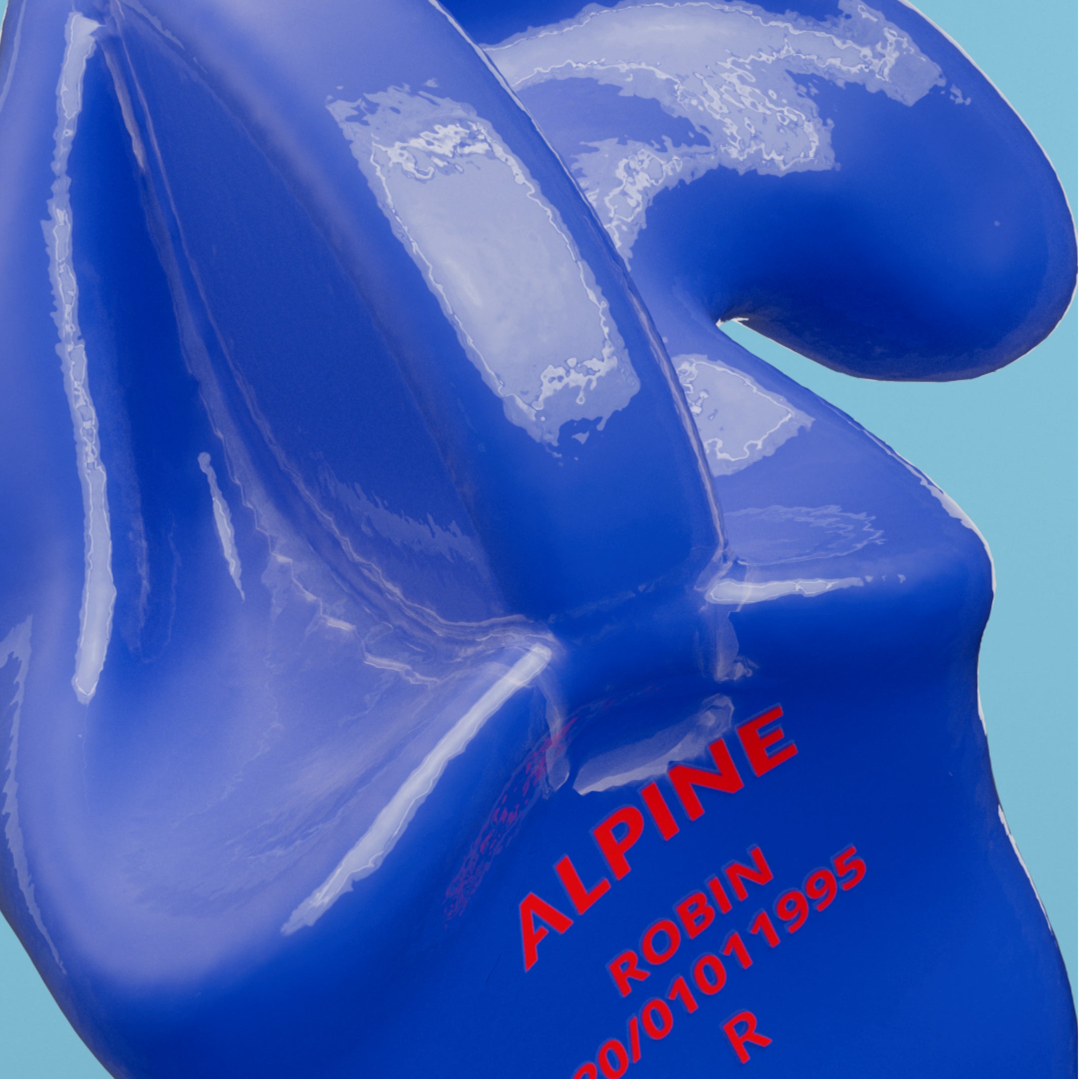 alpine swimsafe custom oordoppen productdetail  neon blauw 