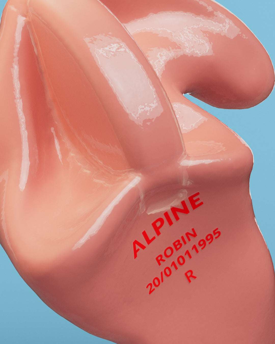 alpine swimsafe custom oordoppen productdetail  neon oranje 