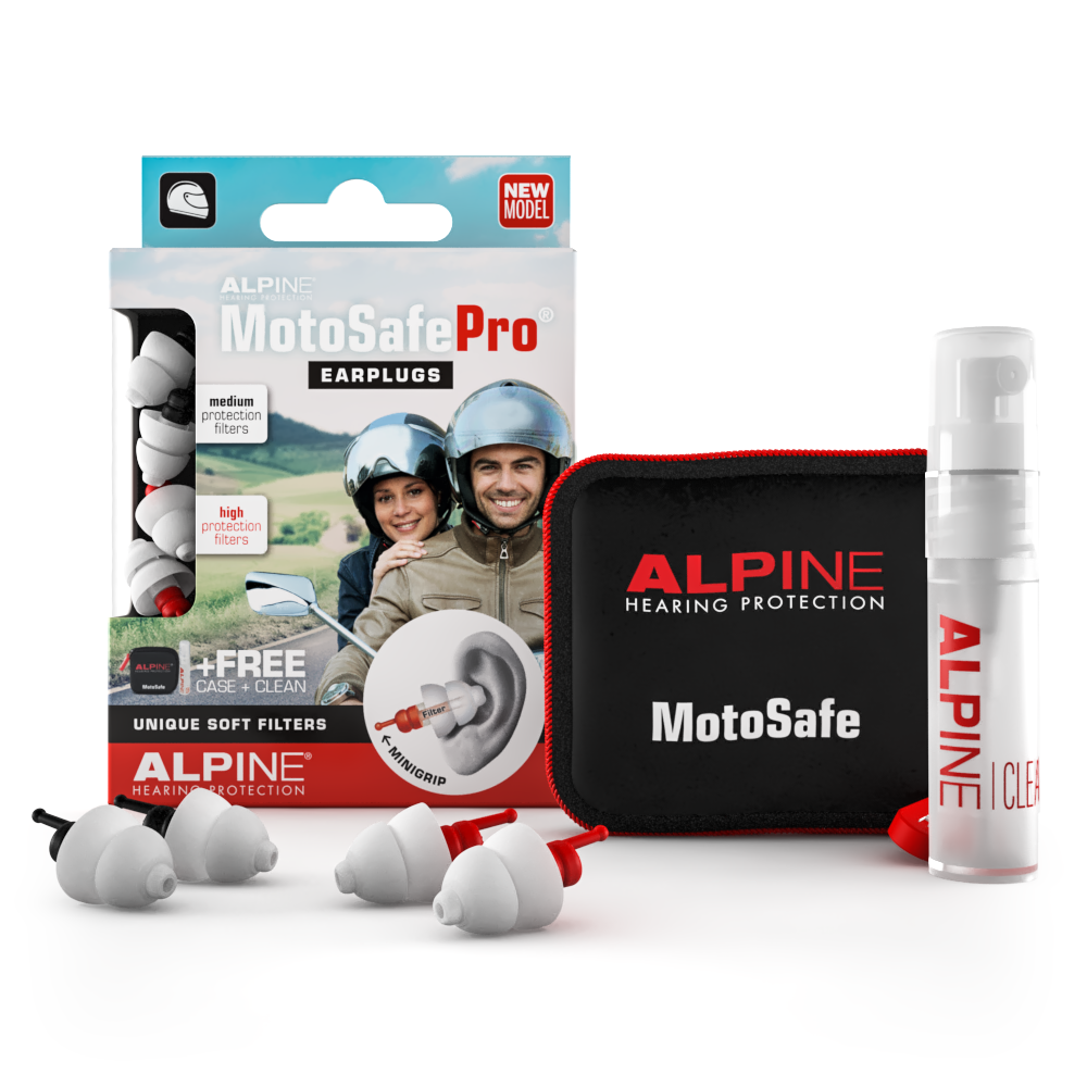 Alpine MotoSafe Race, Bouchons d'oreille, Protection auditive