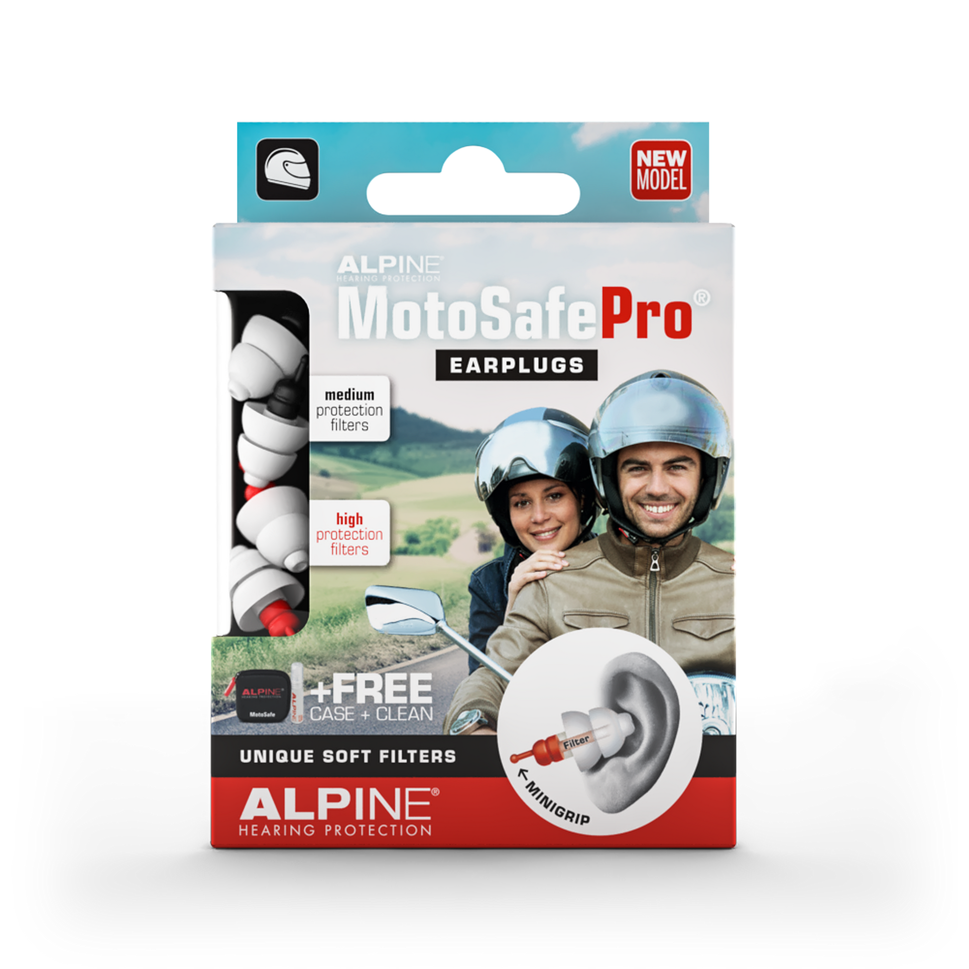 ALPINE - Nuevos tapones para oídos Alpine MOTOSAFE
