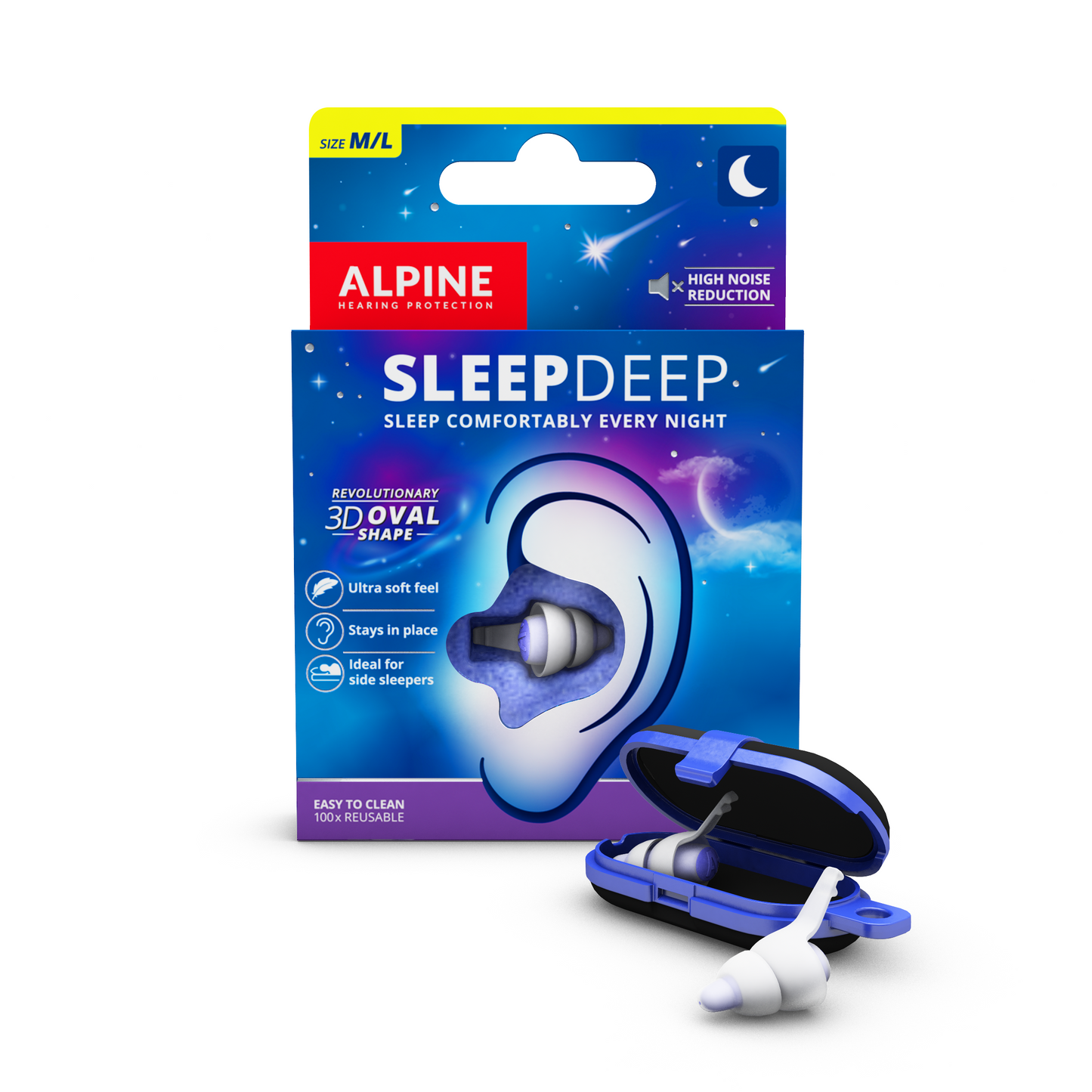 Protector Auditivo Alpine Sleep Deep – SOLIDSOUND